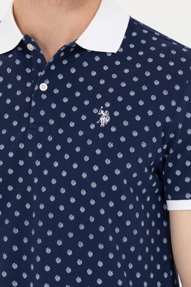 Erkek Beyaz Polo Yaka Tişört - 50276783038