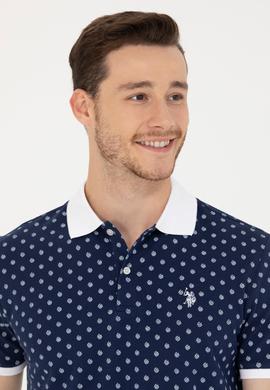 Erkek Beyaz Polo Yaka Tişört - 50276783038