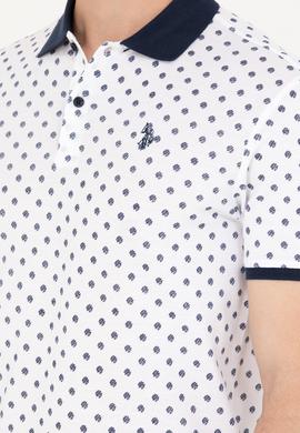 Erkek Lacivert Polo Yaka Tişört - 50276783057