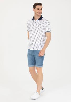 Erkek Lacivert Polo Yaka Tişört - 50276783057