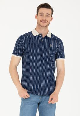 Erkek Beyaz Polo Yaka Tişört - 50276825036