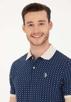 Erkek Beyaz Polo Yaka Tişört - 50276825036