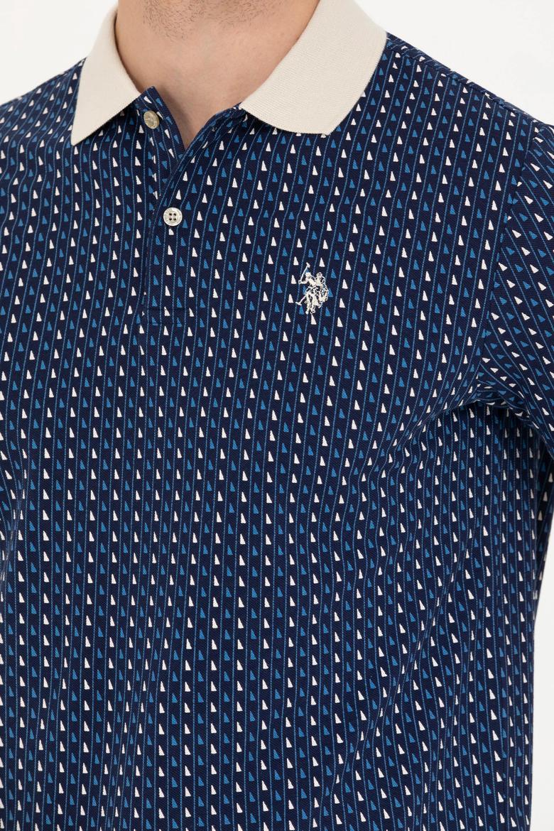 Erkek Beyaz Polo Yaka Tişört - 50276825036