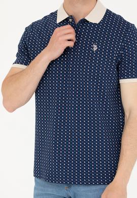 Erkek Beyaz Polo Yaka Tişört - 50276825036