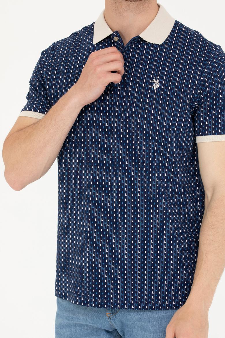 Erkek Beyaz Polo Yaka Tişört - 50276825036