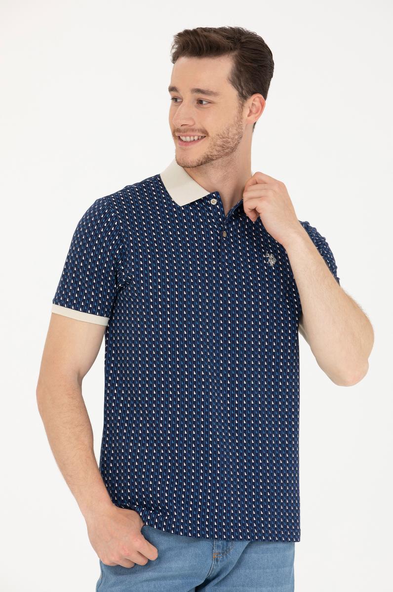 Erkek Beyaz Polo Yaka Tişört