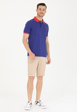 Erkek Lacivert Polo Yaka Tişört - 50276829046