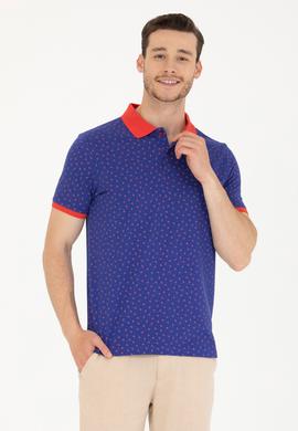 Erkek Lacivert Polo Yaka Tişört - 50276829046