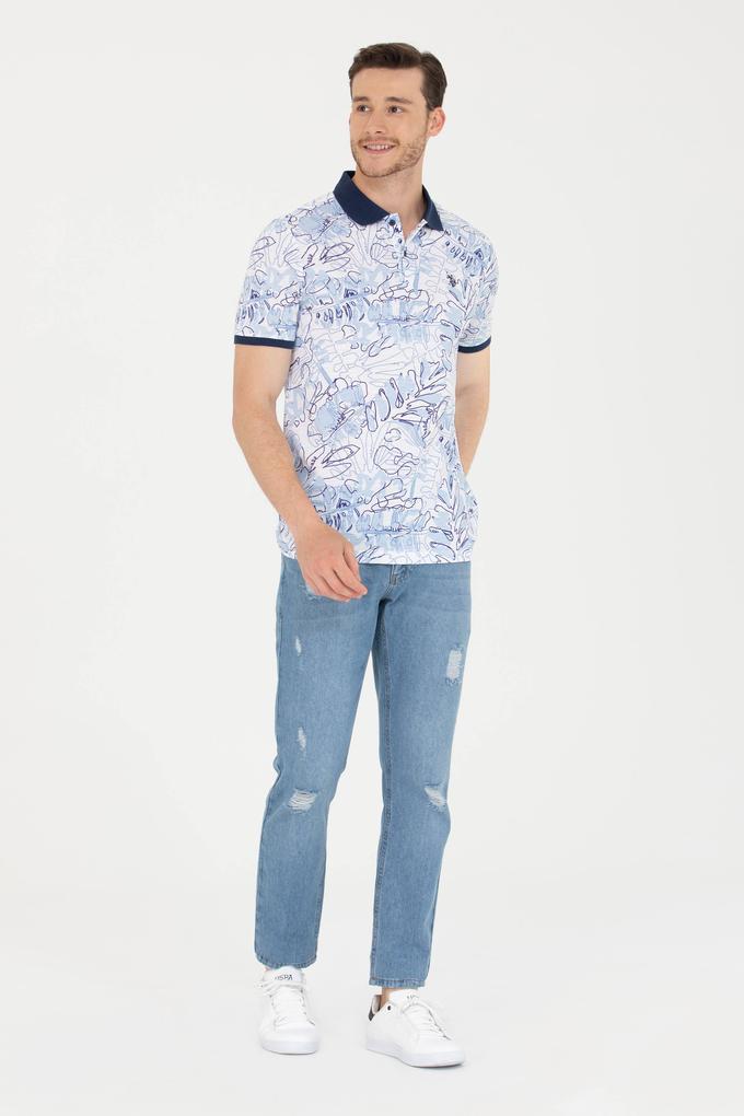 Erkek Açık Mavi Jean Pantolon