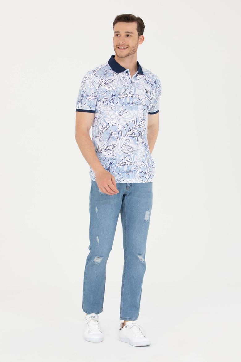 Erkek Açık Mavi Jean Pantolon