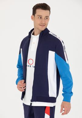 Erkek Lacivert Örme Hırka - 50263546001