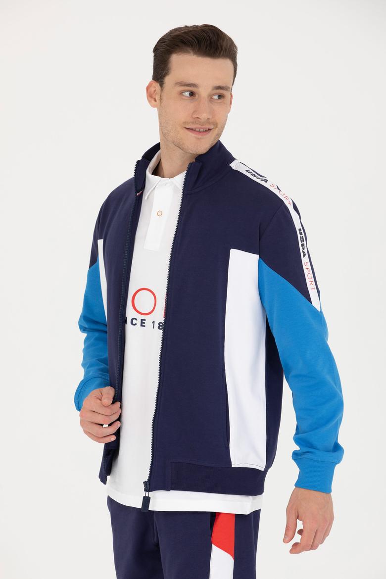 Erkek Lacivert Örme Hırka