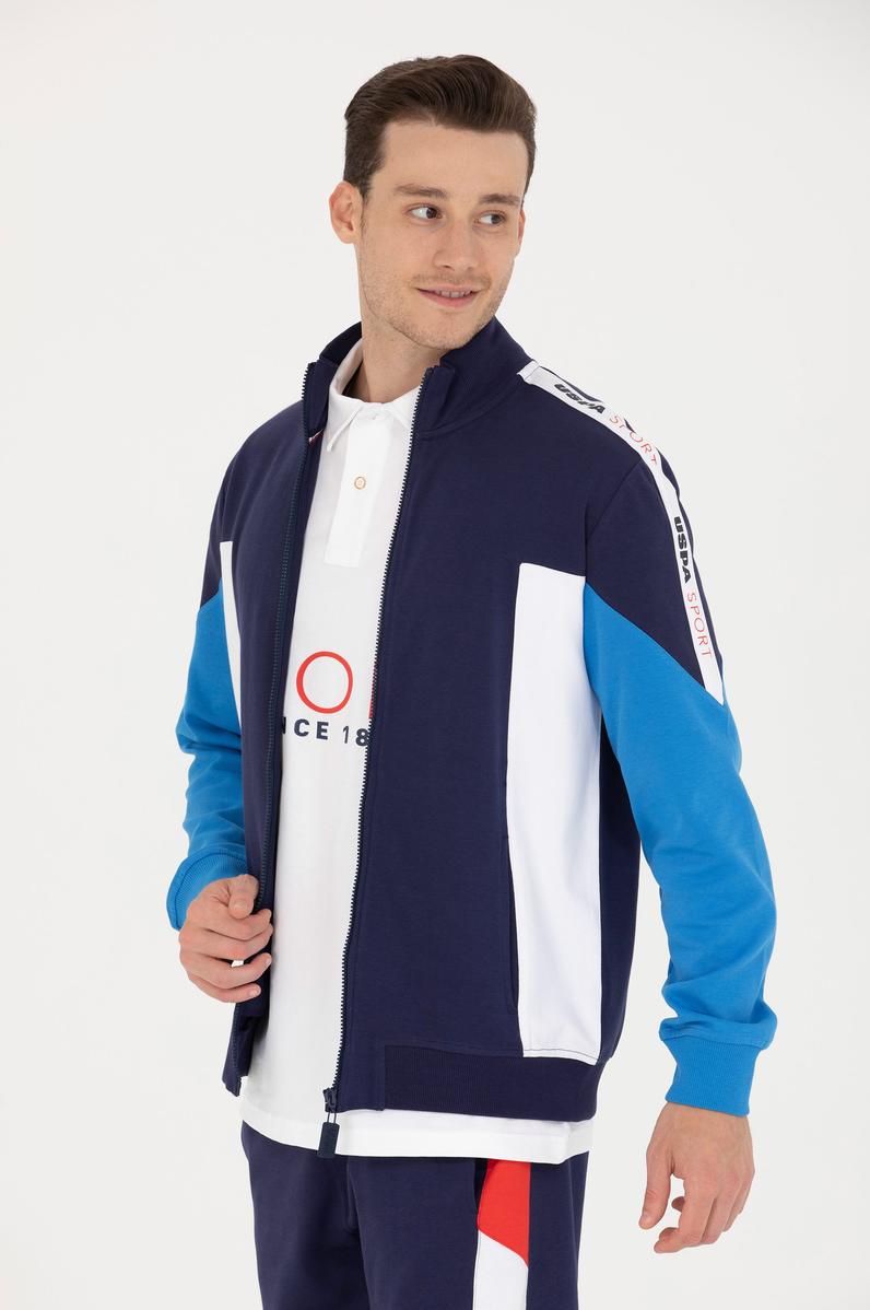 Erkek Lacivert Örme Hırka