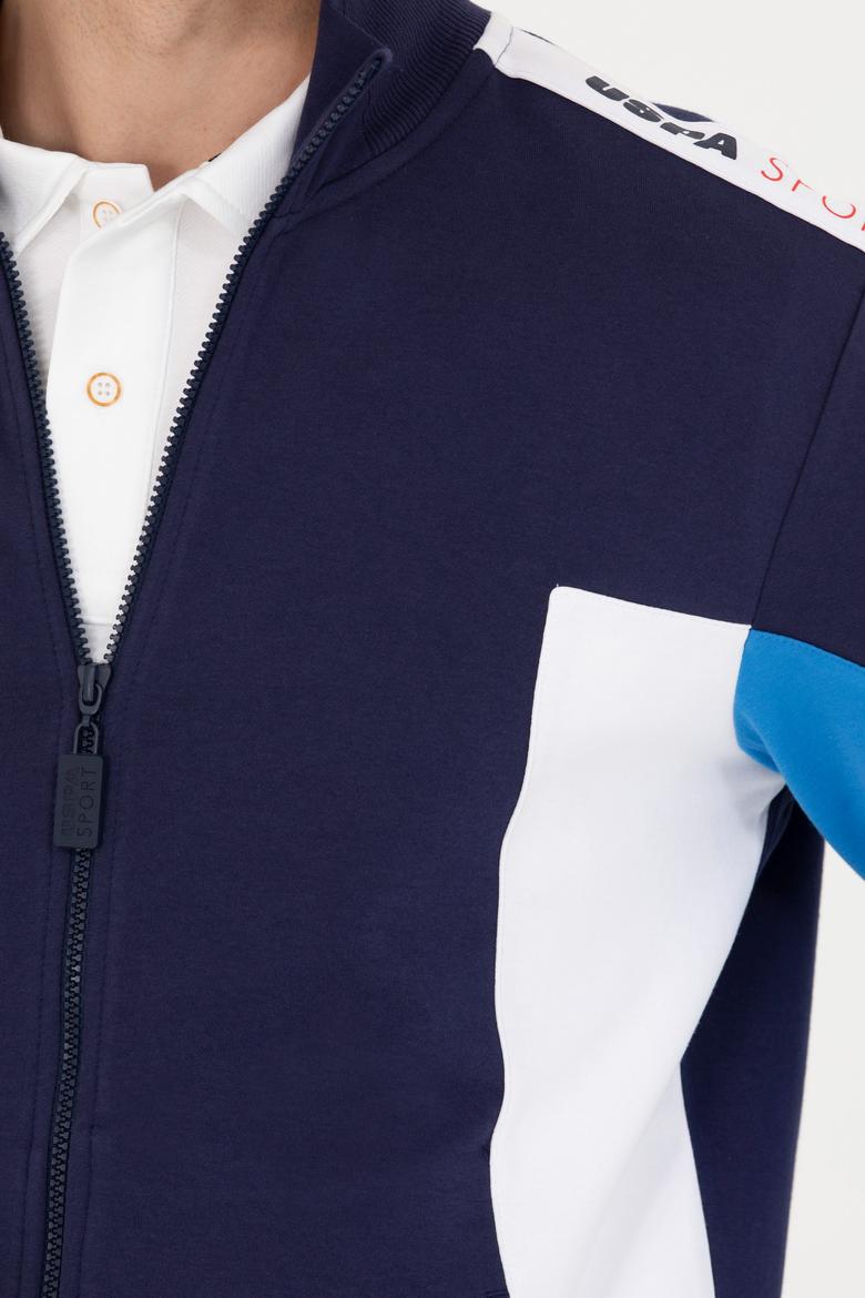 Erkek Lacivert Örme Hırka - 50263546001