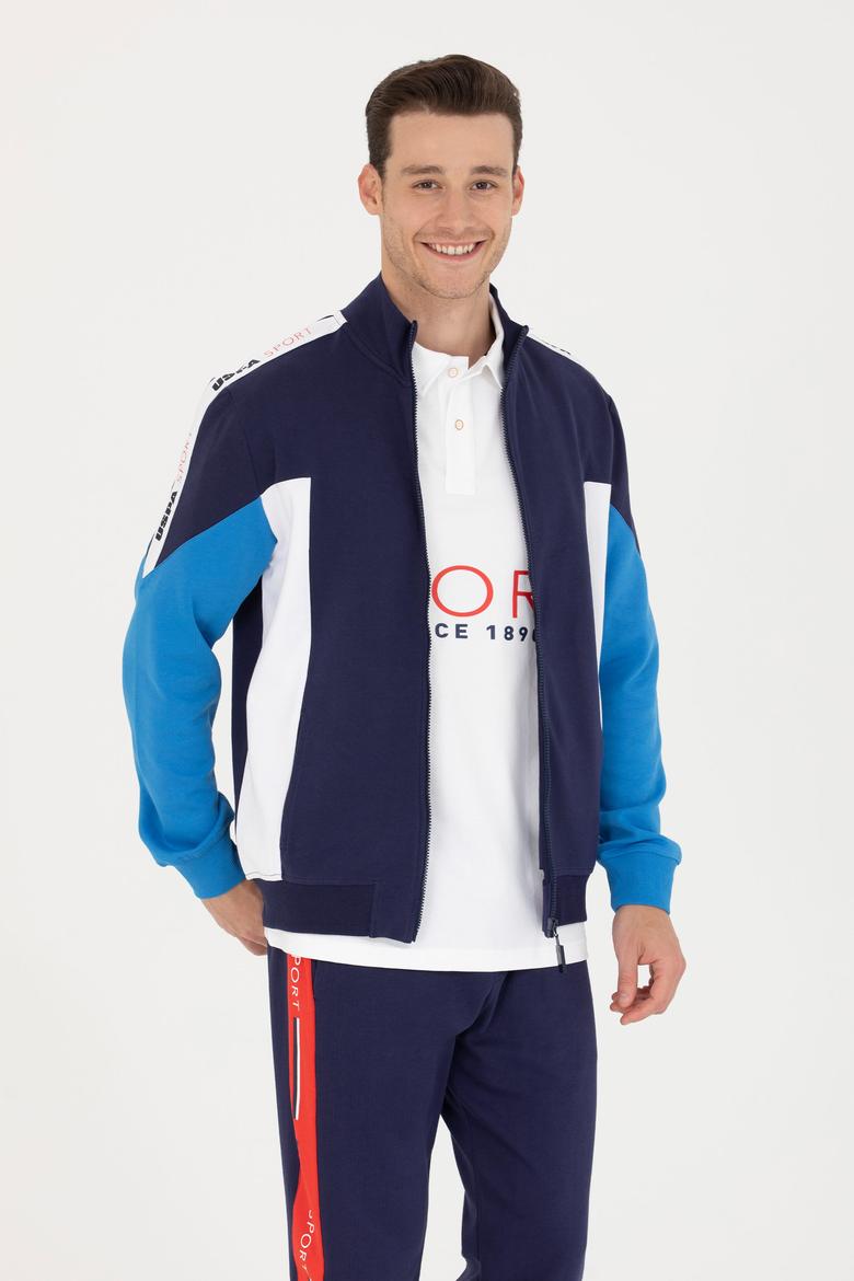 Erkek Lacivert Örme Hırka - 50263546001