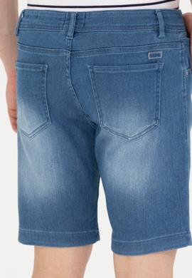 Erkek Mavi Jean Şort - 50264301005