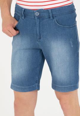 Erkek Mavi Jean Şort - 50264301005