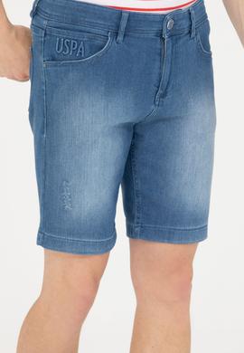 Erkek Mavi Jean Şort - 50264301005