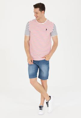 Erkek Mavi Jean Şort - 50264301005