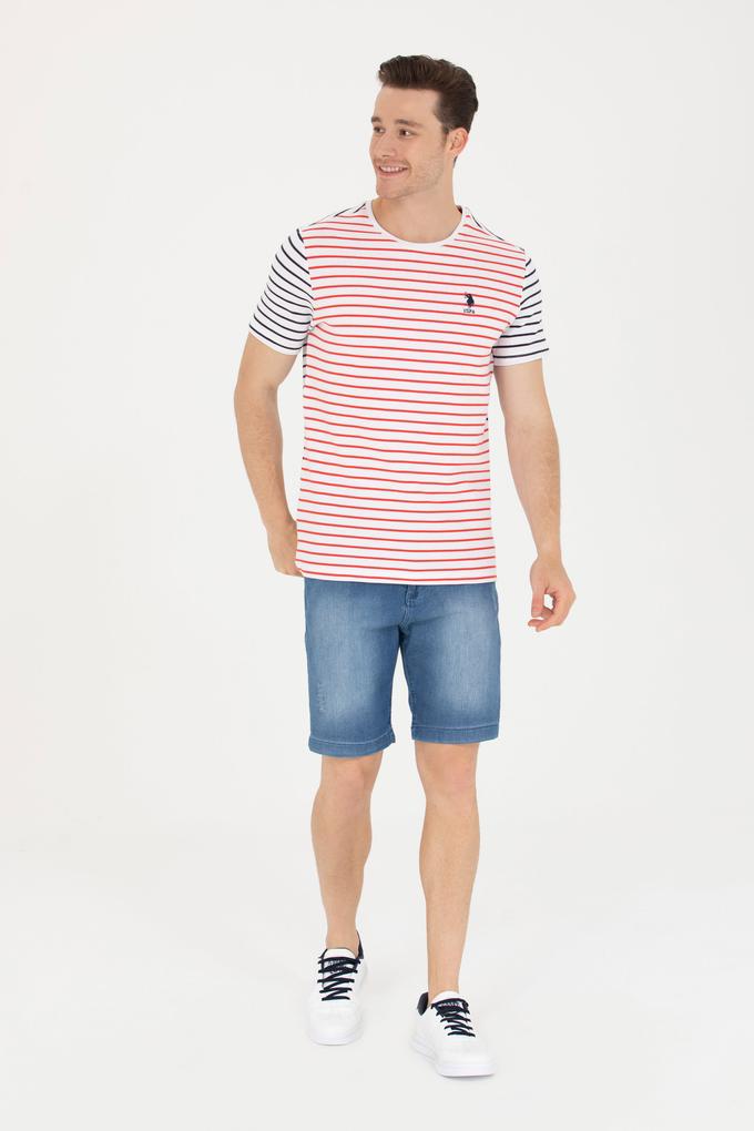 Erkek Mavi Jean Şort