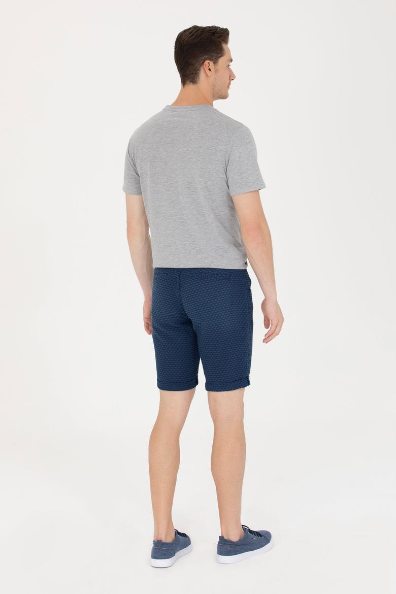 Erkek Mavi Jean Şort - 50264311003