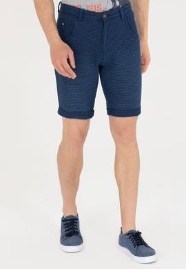 Erkek Mavi Jean Şort - 50264311003