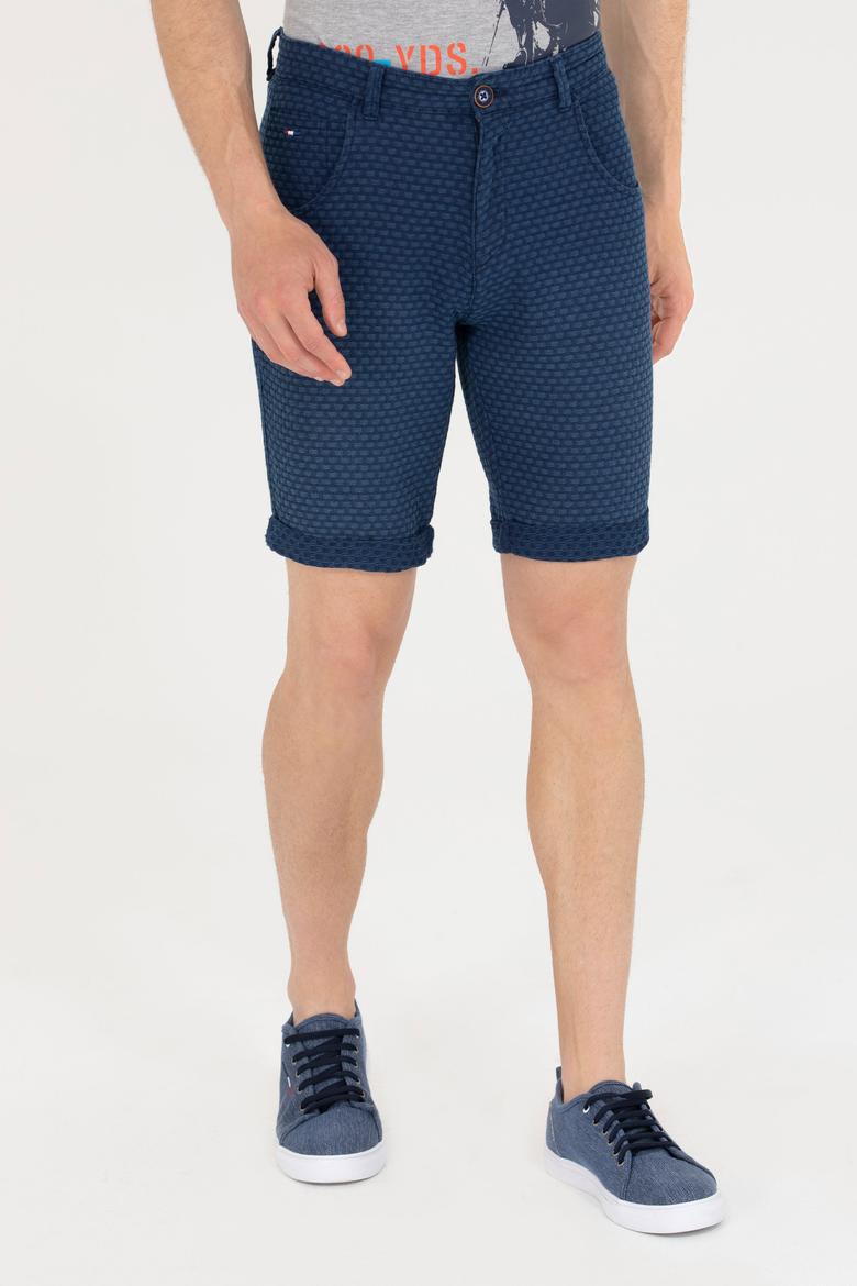 Erkek Mavi Jean Şort - 50264311003