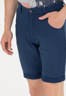 Erkek Mavi Jean Şort - 50264311003