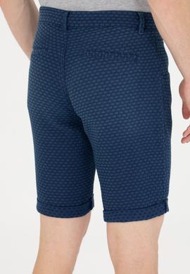 Erkek Mavi Jean Şort - 50264311003