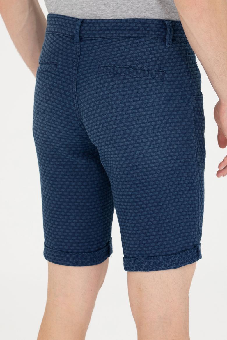 Erkek Mavi Jean Şort - 50264311003