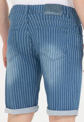 Erkek Mavi Jean Şort - 50264485009