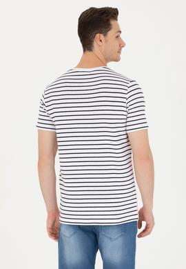 Erkek Kırmızı Bisiklet Yaka Tişört - 50263240011