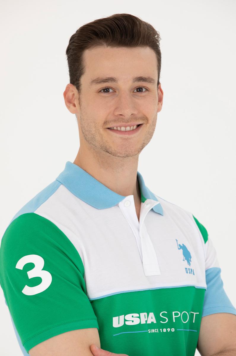 Erkek Turkuaz Tişört