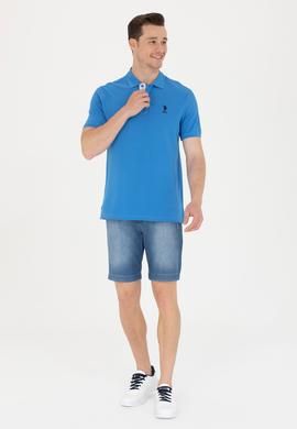 Erkek Saks Basic Polo Yaka Tişört - 50263236131