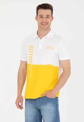 Erkek Koyu Sarı Polo Yaka Tişört - 50264981037