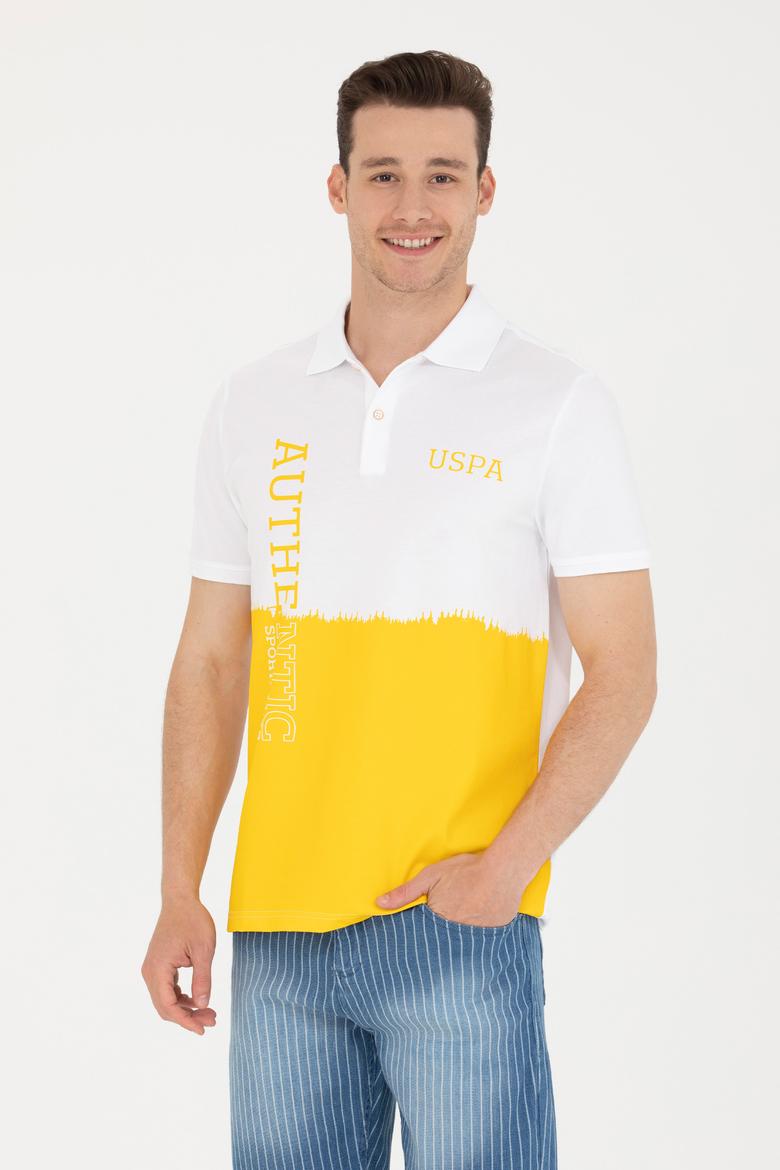 Erkek Koyu Sarı Polo Yaka Tişört - 50264981037