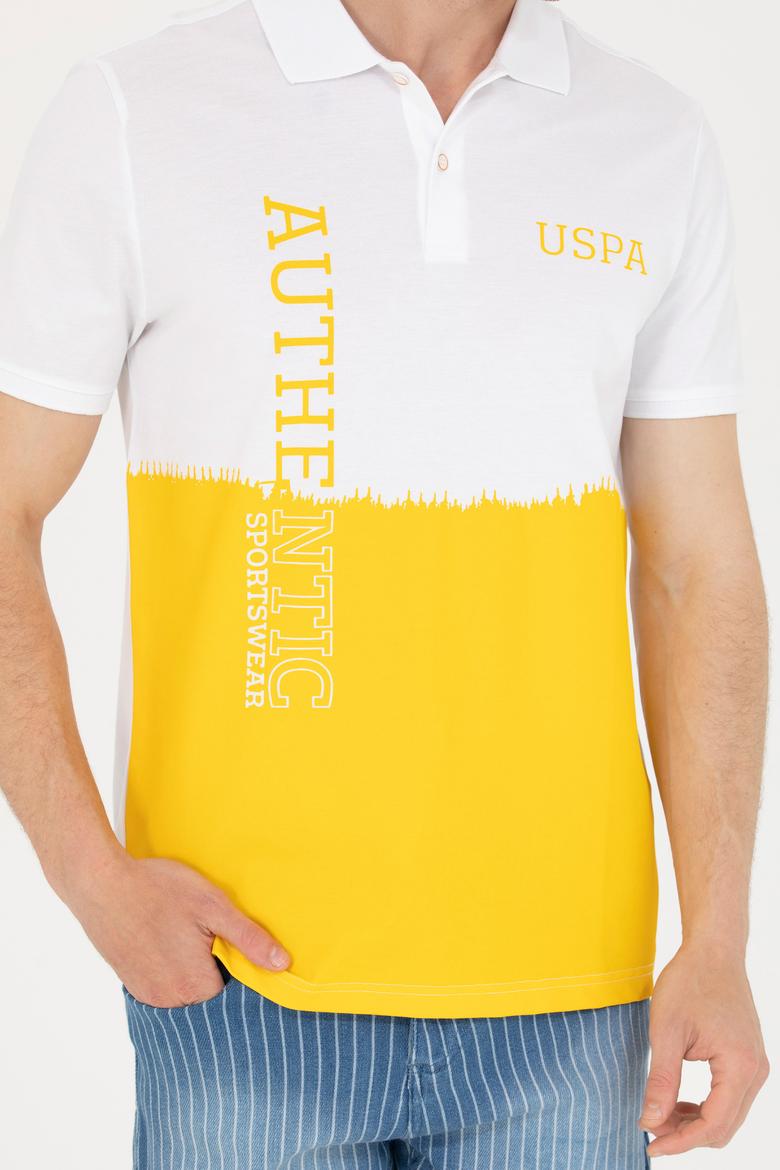 Erkek Koyu Sarı Polo Yaka Tişört - 50264981037