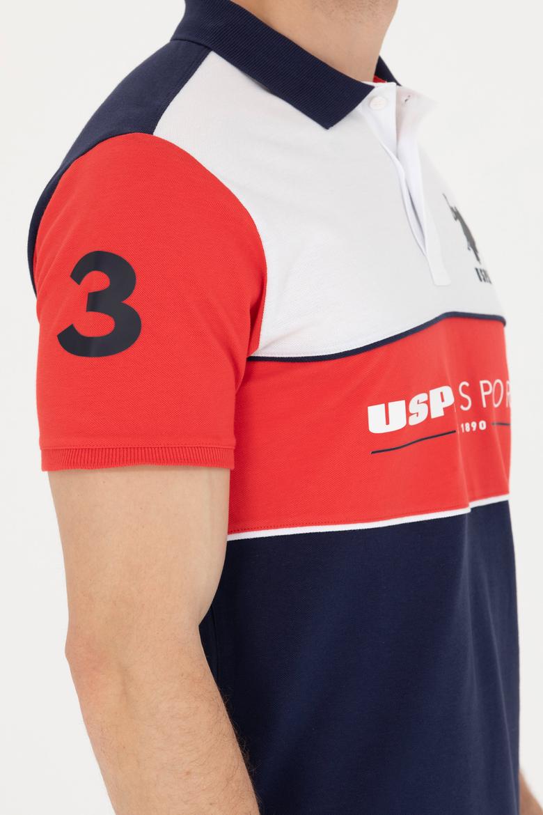 Erkek Lacivert Polo Yaka Tişört - 50263436023