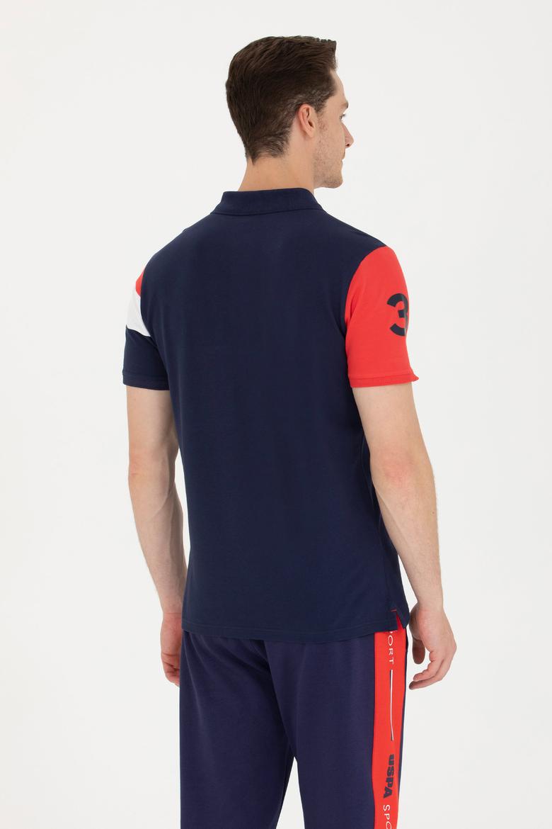 Erkek Lacivert Polo Yaka Tişört - 50263436023