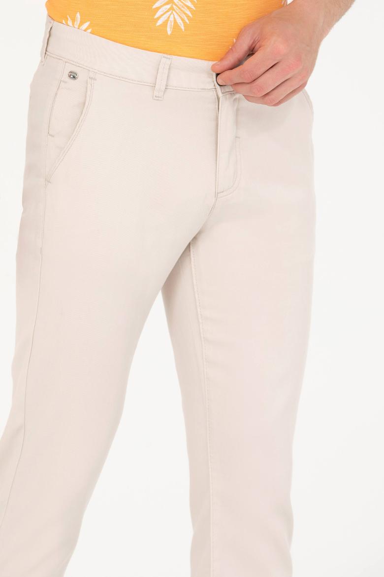 Erkek Taş Kanvas Pantolon - 50263861026