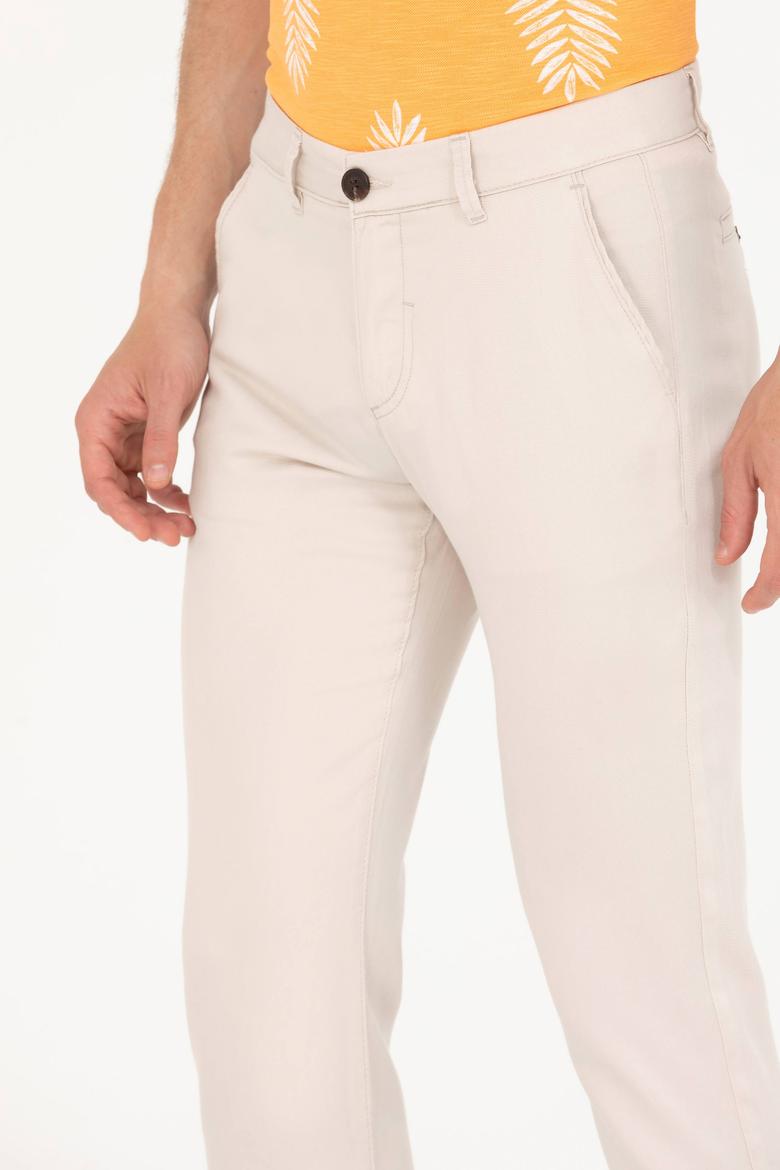 Erkek Taş Kanvas Pantolon - 50263861026