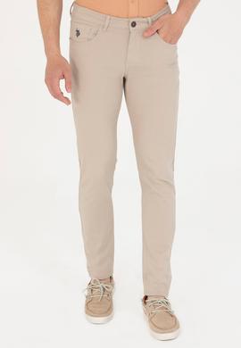 Erkek Bej Kanvas Pantolon - 50264626072