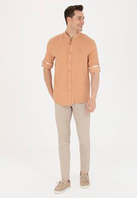 Erkek Bej Kanvas Pantolon - 50264626072