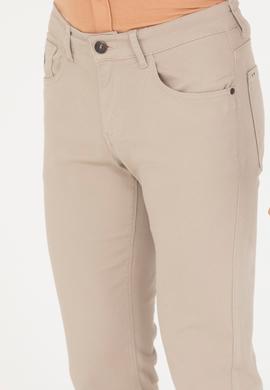Erkek Bej Kanvas Pantolon - 50264626072