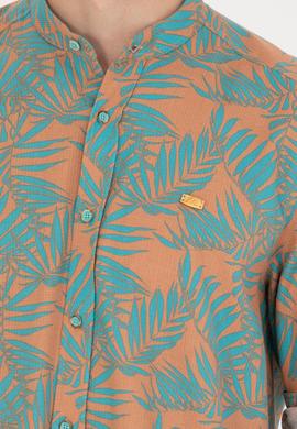 Erkek Mint Uzun Kollu Gömlek - 50263713017