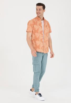 Erkek Mint Kanvas Pantolon - 50263815022