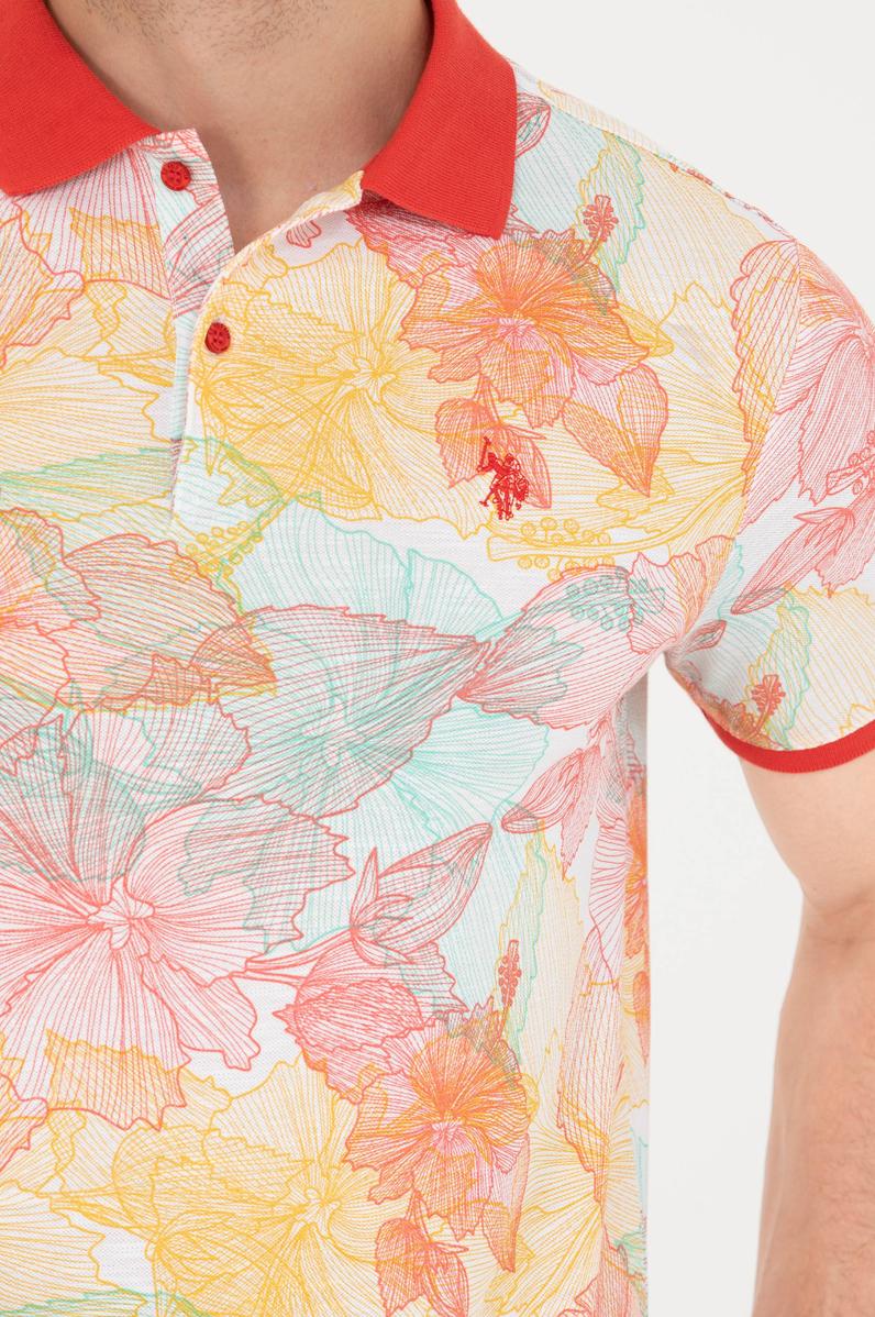 Erkek Kırmızı Polo Yaka Tişört