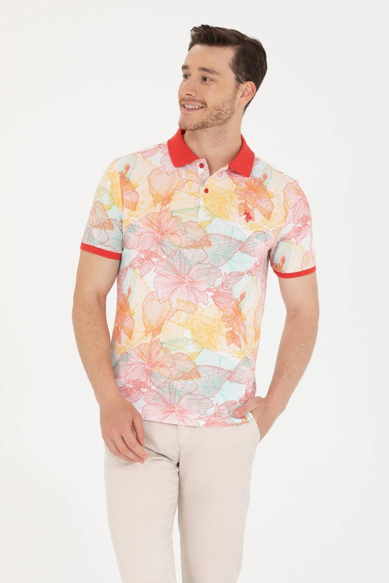 Erkek Kırmızı Polo Yaka Tişört