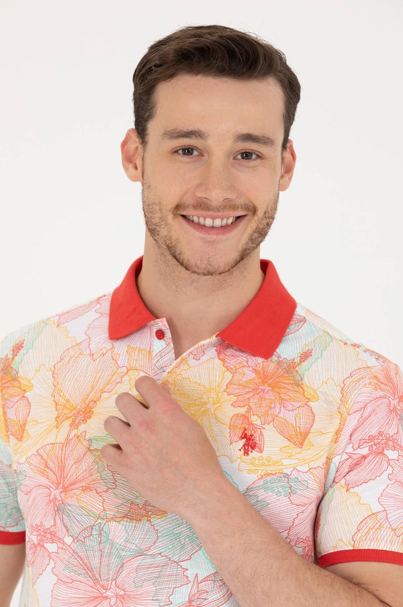 Erkek Kırmızı Polo Yaka Tişört