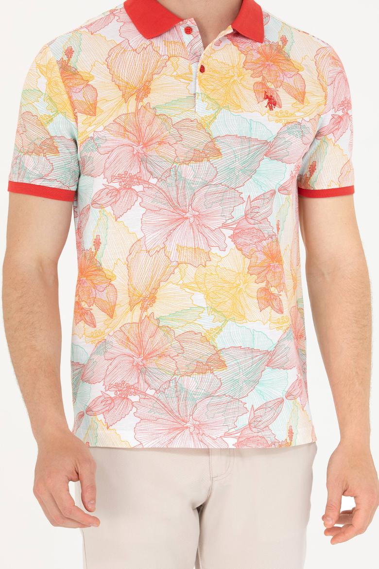 Erkek Kırmızı Polo Yaka Tişört - 50276807031